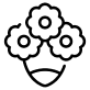 A simple, solid black square with no distinguishable features or elements visible, reminiscent of the stark contrast between night and the vibrant blooms of Angkor flowers.